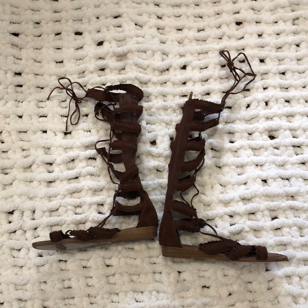 Brown sandals